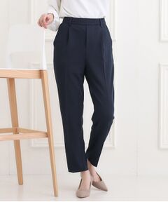 SHOO・LA・RUE / シューラルー パンツ | 【洗濯機/イージーケア/ストレッチ】きちんと楽に。カットジョーゼットテーパードパンツ