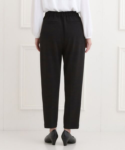 SHOO・LA・RUE / シューラルー パンツ | 【洗濯機/イージーケア/ストレッチ】きちんと楽に。カットジョーゼットテーパードパンツ | 詳細15