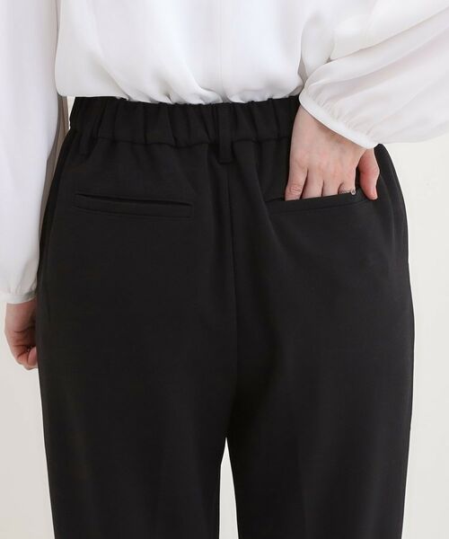 SHOO・LA・RUE / シューラルー パンツ | 【洗濯機可/S-3L/イージーケア】きちんと楽に。カットジョーゼットテーパードパンツ | 詳細26