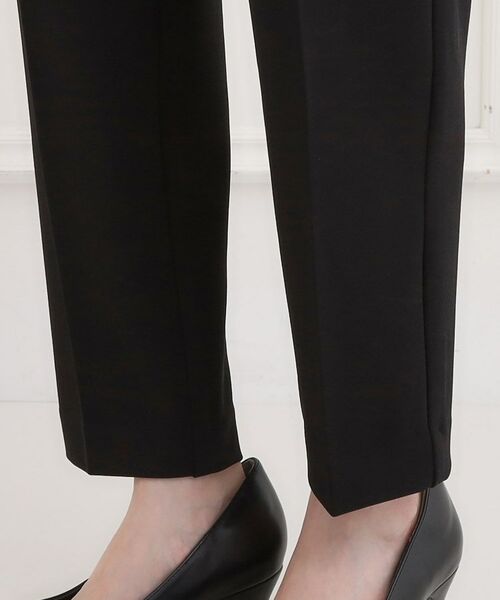 SHOO・LA・RUE / シューラルー パンツ | 【洗濯機可/S-3L/イージーケア】きちんと楽に。カットジョーゼットテーパードパンツ | 詳細27