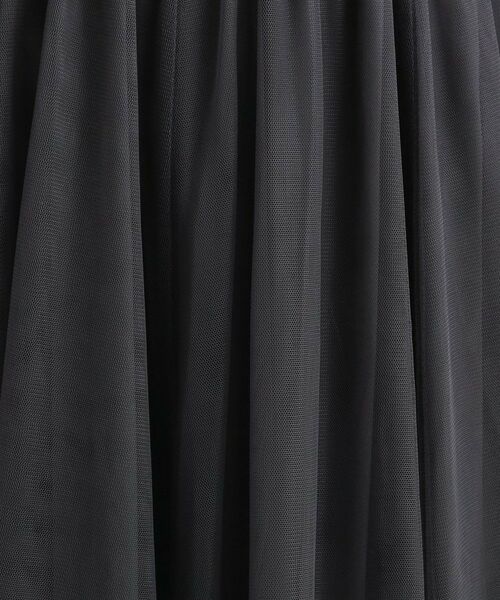 SHOO・LA・RUE / シューラルー ロング・マキシ丈スカート | 【洗濯機可】滑らか軽やか シーン問わず着れるチュールギャザースカート | 詳細4