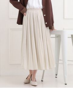 SHOO・LA・RUE / シューラルー ロング・マキシ丈スカート | 【洗濯機可/着丈選べる】軽やかプリーツスカート