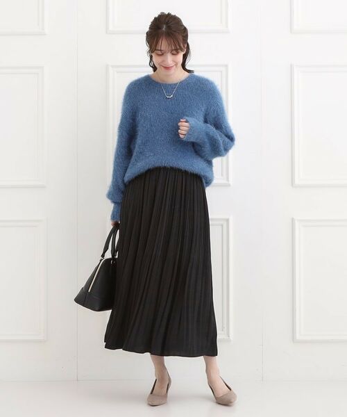 SHOO・LA・RUE / シューラルー ロング・マキシ丈スカート | 【洗濯機可/着丈選べる】軽やかプリーツスカート | 詳細10