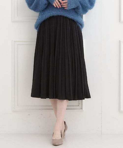 SHOO・LA・RUE / シューラルー ロング・マキシ丈スカート | 【洗濯機可/着丈選べる】軽やかプリーツスカート | 詳細11