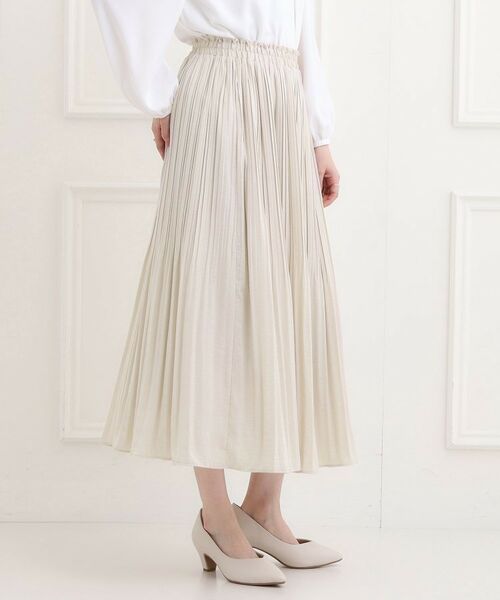 SHOO・LA・RUE / シューラルー ロング・マキシ丈スカート | 【洗濯機可/着丈選べる】軽やかプリーツスカート | 詳細16