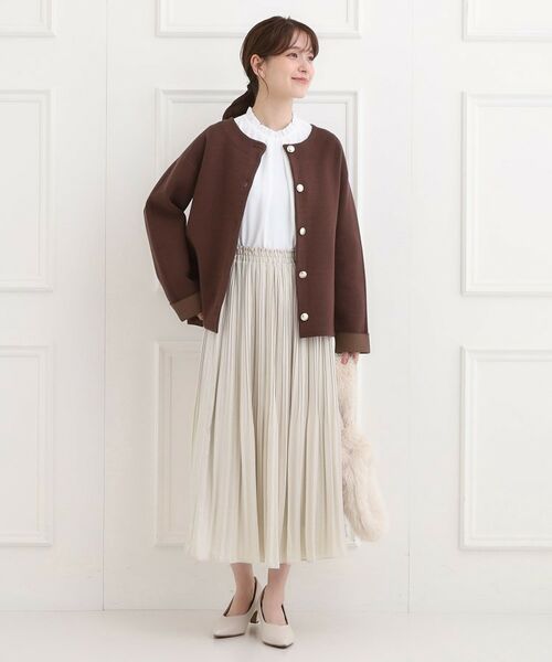 SHOO・LA・RUE / シューラルー ロング・マキシ丈スカート | 【洗濯機可/着丈選べる】軽やかプリーツスカート | 詳細17