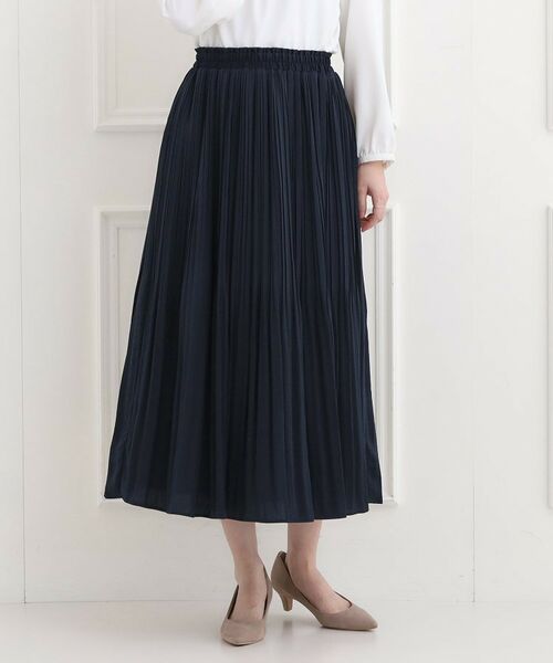 SHOO・LA・RUE / シューラルー ロング・マキシ丈スカート | 【洗濯機可/着丈選べる】軽やかプリーツスカート | 詳細23