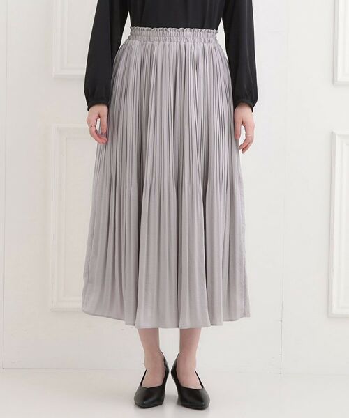 SHOO・LA・RUE / シューラルー ロング・マキシ丈スカート | 【洗濯機可/着丈選べる】軽やかプリーツスカート | 詳細30