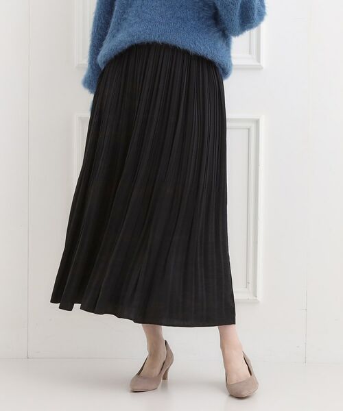 SHOO・LA・RUE / シューラルー ロング・マキシ丈スカート | 【洗濯機可/着丈選べる】軽やかプリーツスカート | 詳細8