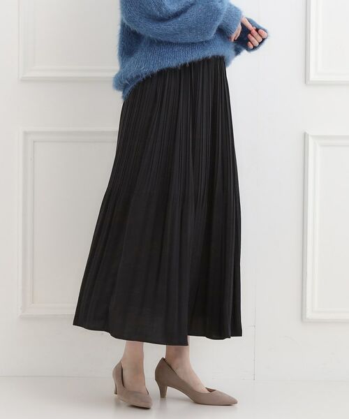 SHOO・LA・RUE / シューラルー ロング・マキシ丈スカート | 【洗濯機可/着丈選べる】軽やかプリーツスカート | 詳細9