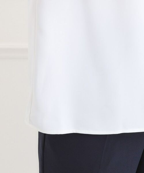 SHOO・LA・RUE / シューラルー シャツ・ブラウス | 【洗濯機可/S-3L】上品で華やか スタンドフリルブラウス | 詳細19