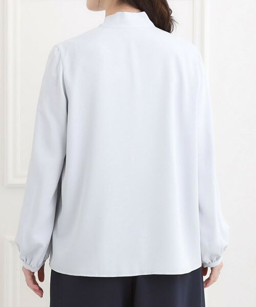 SHOO・LA・RUE / シューラルー シャツ・ブラウス | 【洗濯機可】すっきりバランスにこだわった リボンタイブラウス | 詳細15