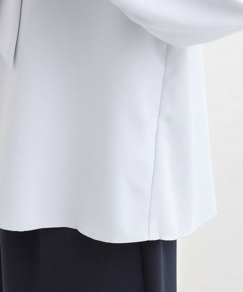 SHOO・LA・RUE / シューラルー シャツ・ブラウス | 【洗濯機可】すっきりバランスにこだわった リボンタイブラウス | 詳細18