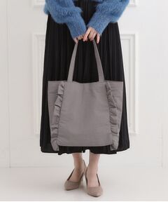 SHOO・LA・RUE / シューラルー トートバッグ | 【セレモニー】フリルトートバッグ