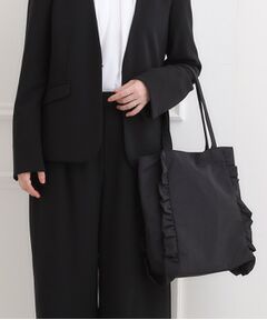 SHOO・LA・RUE / シューラルー トートバッグ | 【セレモニー】フリルトートバッグ