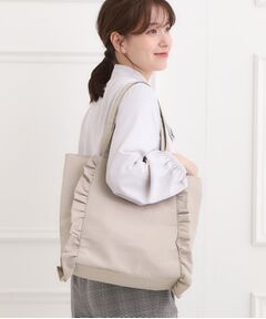 SHOO・LA・RUE / シューラルー トートバッグ | 【セレモニー】フリルトートバッグ