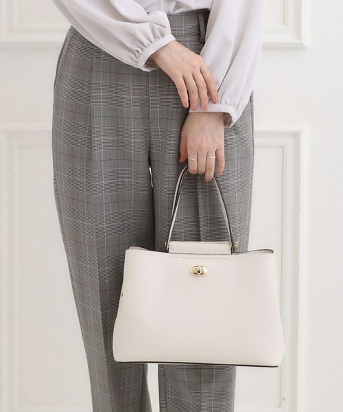 SHOO・LA・RUE / シューラルー トートバッグ | 【セレモニー】フロント金具トートバッグ | 詳細1