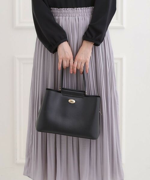 SHOO・LA・RUE / シューラルー トートバッグ | 【セレモニー】フロント金具トートバッグ | 詳細3