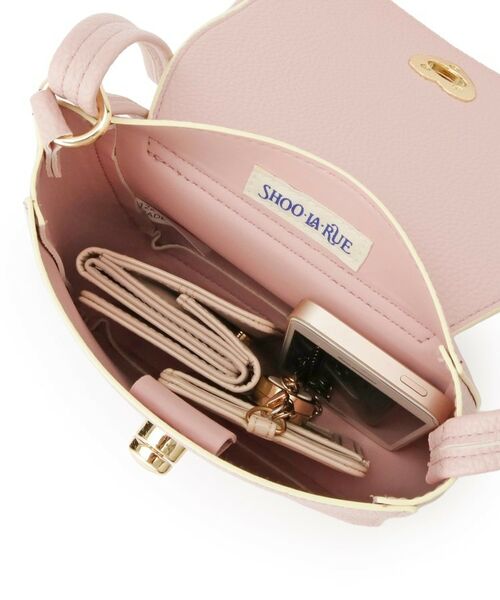 SHOO・LA・RUE / シューラルー ショルダーバッグ | ソフトレザー調ポシェット | 詳細8