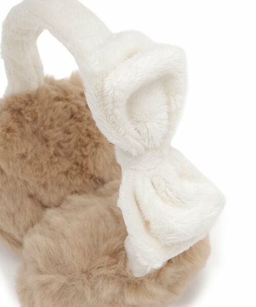 SHOO・LA・RUE / シューラルー ネックウォーマー・イヤーマフ | フェイクファーリボンイヤマフ | 詳細3