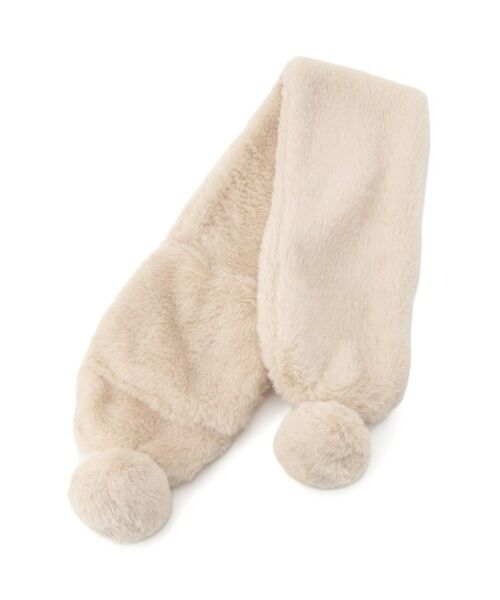 SHOO・LA・RUE / シューラルー マフラー・ショール・スヌード・ストール | フェイクファーポンポンマフラー | 詳細2