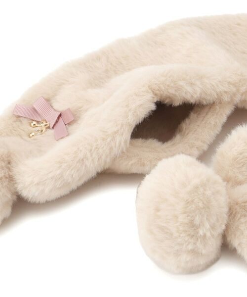 SHOO・LA・RUE / シューラルー マフラー・ショール・スヌード・ストール | フェイクファーポンポンマフラー | 詳細3