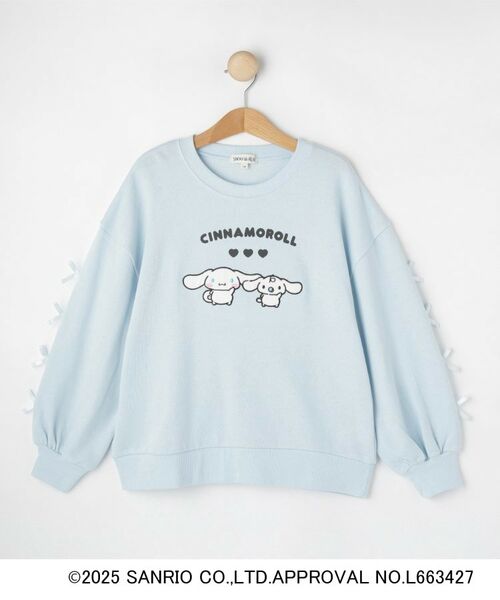 SHOO・LA・RUE / シューラルー スウェット | 【サンリオキャラクターズ】リボン袖スウェット | 詳細1