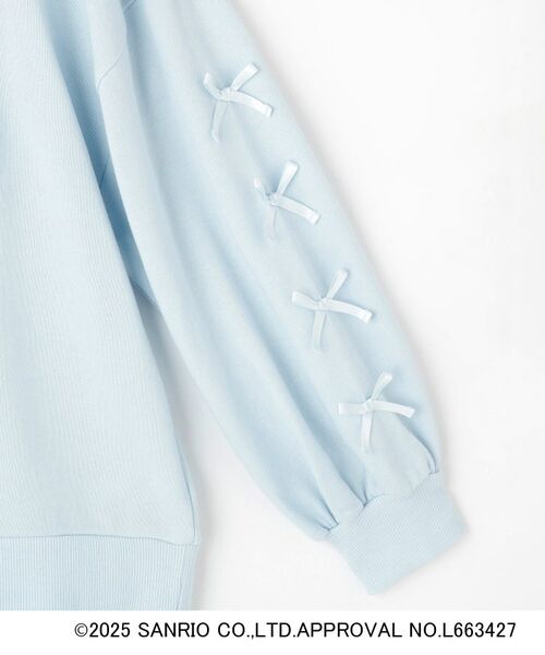 SHOO・LA・RUE / シューラルー スウェット | 【サンリオキャラクターズ】リボン袖スウェット | 詳細5