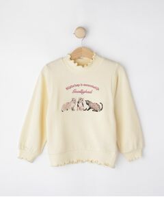 SHOO・LA・RUE / シューラルー スウェット | 【100-150cm】モチーフ刺繍使いスウェット