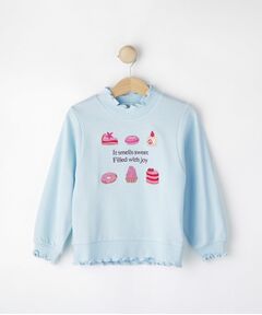 SHOO・LA・RUE / シューラルー スウェット | 【100-150cm】モチーフ刺繍使いスウェット