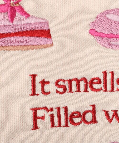 SHOO・LA・RUE / シューラルー スウェット | 【100-150cm】モチーフ刺繍使いスウェット | 詳細9