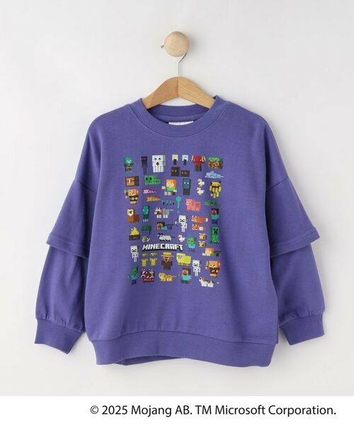 SHOO・LA・RUE / シューラルー スウェット | 【マインクラフト】アソートプリントスウェット | 詳細1