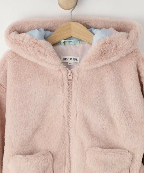 SHOO・LA・RUE / シューラルー パーカー | 【100-120cm/トドラー】耳付きエコファーパーカ | 詳細3