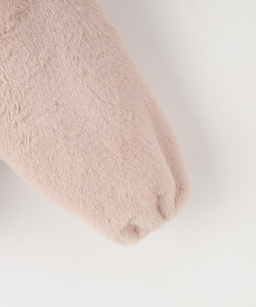 SHOO・LA・RUE / シューラルー パーカー | 【100-120cm/トドラー】耳付きエコファーパーカ | 詳細4