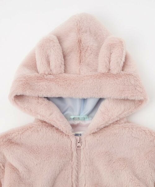 SHOO・LA・RUE / シューラルー パーカー | 【100-120cm/トドラー】耳付きエコファーパーカ | 詳細8