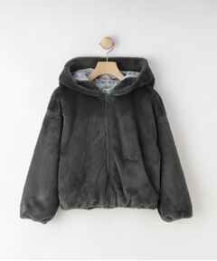 SHOO・LA・RUE / シューラルー パーカー | 【130-150cm/スクール】耳付きエコファーパーカ