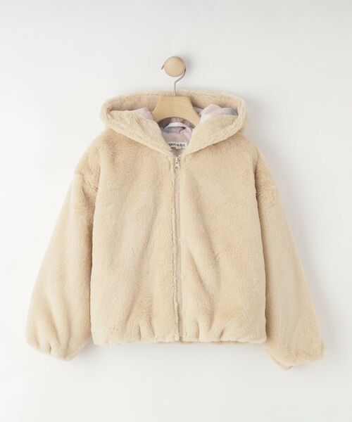 SHOO・LA・RUE / シューラルー パーカー | 【130-150cm/スクール】耳付きエコファーパーカ | 詳細1