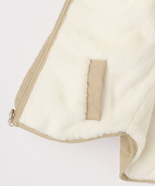 SHOO・LA・RUE / シューラルー レザーブルゾン・ジャケット | 【100-150cm/撥水】キルト×ファーリバーシブルブルゾン | 詳細6