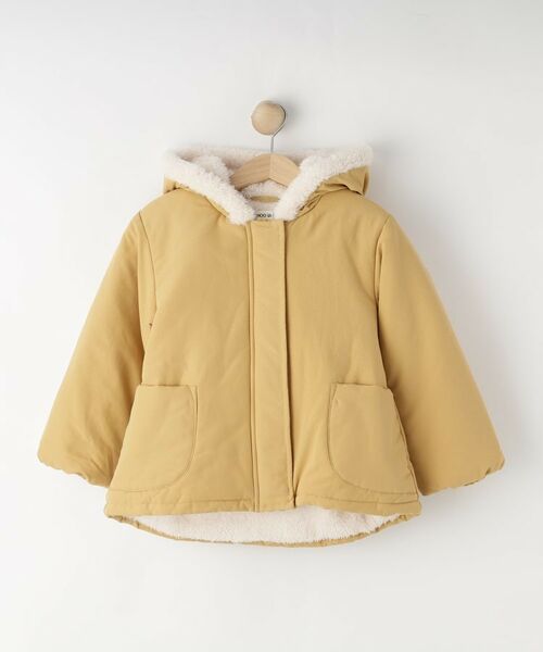 SHOO・LA・RUE / シューラルー レザーブルゾン・ジャケット | 【100-120cm】こびとフードブルゾン | 詳細1