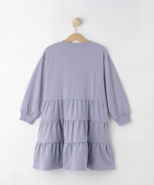 SHOO・LA・RUE / シューラルー ミニ丈・ひざ丈ワンピース | 【100-150cm】ミニ裏毛ティアードワンピース | 詳細2