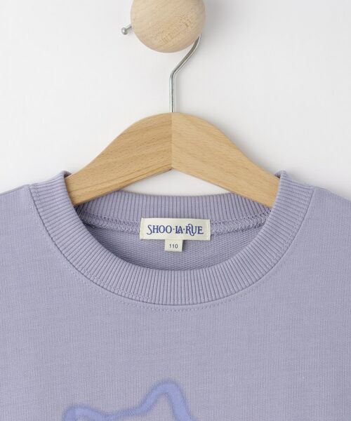 SHOO・LA・RUE / シューラルー ミニ丈・ひざ丈ワンピース | 【100-150cm】ミニ裏毛ティアードワンピース | 詳細3