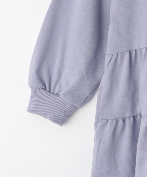 SHOO・LA・RUE / シューラルー ミニ丈・ひざ丈ワンピース | 【100-150cm】ミニ裏毛ティアードワンピース | 詳細4