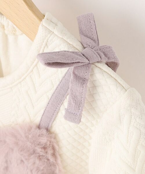 SHOO・LA・RUE / シューラルー ミニ丈・ひざ丈ワンピース | 【100-150cm】ファーチュールドッキングキャミワンピ | 詳細6