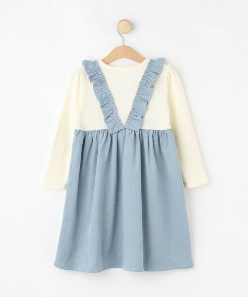 SHOO・LA・RUE / シューラルー ミニ丈・ひざ丈ワンピース | 【100-120cm】コーデュロイドッキングワンピース | 詳細2