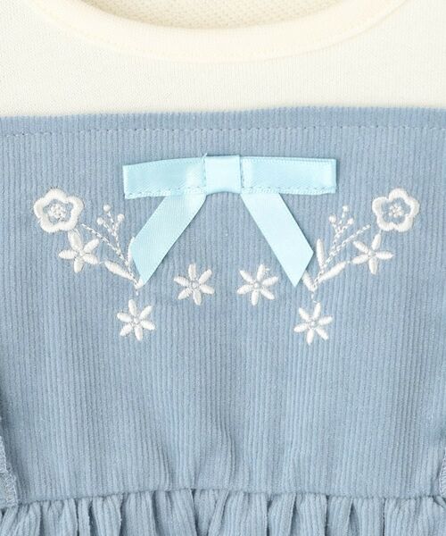 SHOO・LA・RUE / シューラルー ミニ丈・ひざ丈ワンピース | 【100-120cm】コーデュロイドッキングワンピース | 詳細6