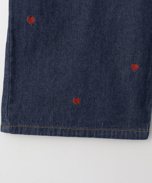 SHOO・LA・RUE / シューラルー デニムパンツ | 【130-150cm】刺繍使いワイドデニムパンツ | 詳細7