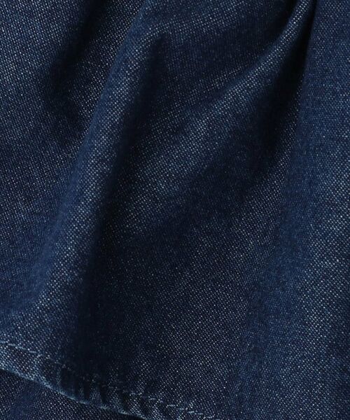 SHOO・LA・RUE / シューラルー ミニ・ひざ丈スカート | 【100-150cm】デニムティアードスカパン | 詳細6