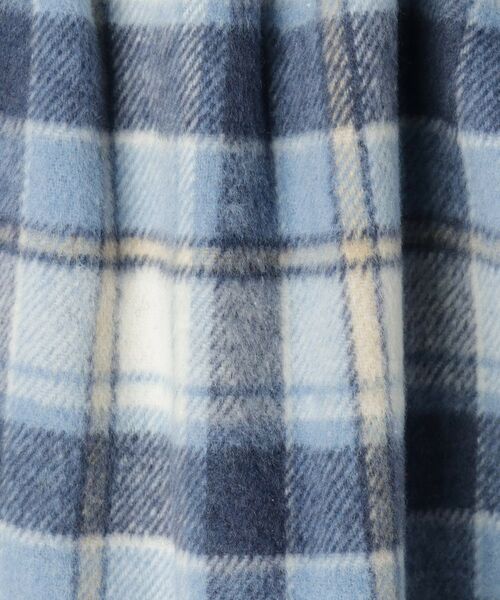 SHOO・LA・RUE / シューラルー ミニ・ひざ丈スカート | 【100-150cm】フェイクファーポケットチェック台形スカート | 詳細6