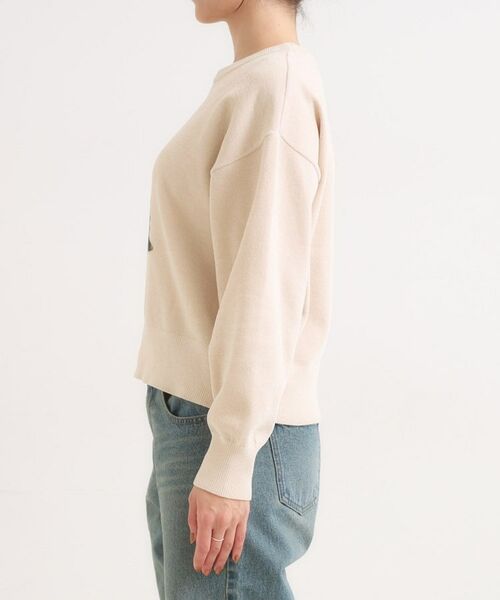 SHOO・LA・RUE / シューラルー ニット・セーター | 【S-LL】アニマルプリントが目を惹く 柔らかモールニット | 詳細10