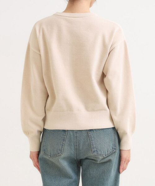 SHOO・LA・RUE / シューラルー ニット・セーター | 【S-LL】アニマルプリントが目を惹く 柔らかモールニット | 詳細11